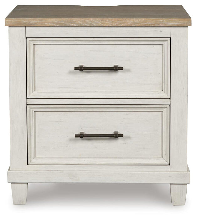 Shaybrock King Panel Bed, Dresser, Mirror, Chest and Nightstand