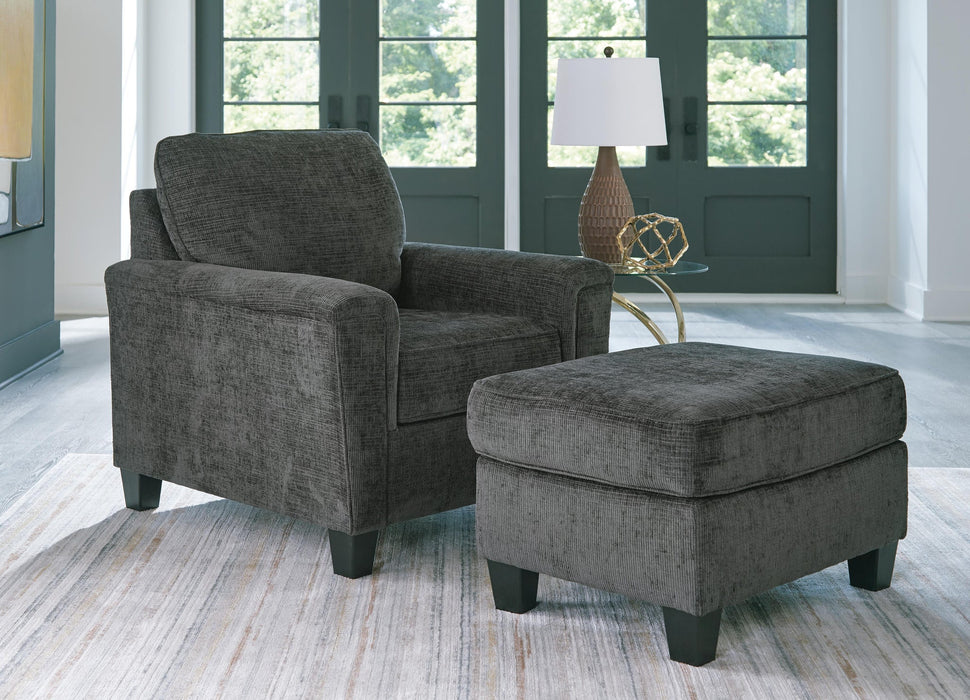 Erinslane Chair and Ottoman