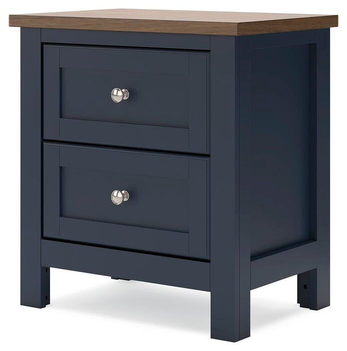 Landocken Full Panel Headboard, Dresser, Mirror and Nightstand