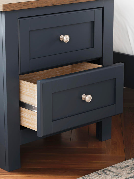 Landocken Full Panel Headboard, Dresser, Mirror and Nightstand