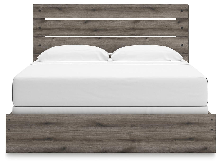 Urbanoore King Panel Bed, Dresser and Mirror