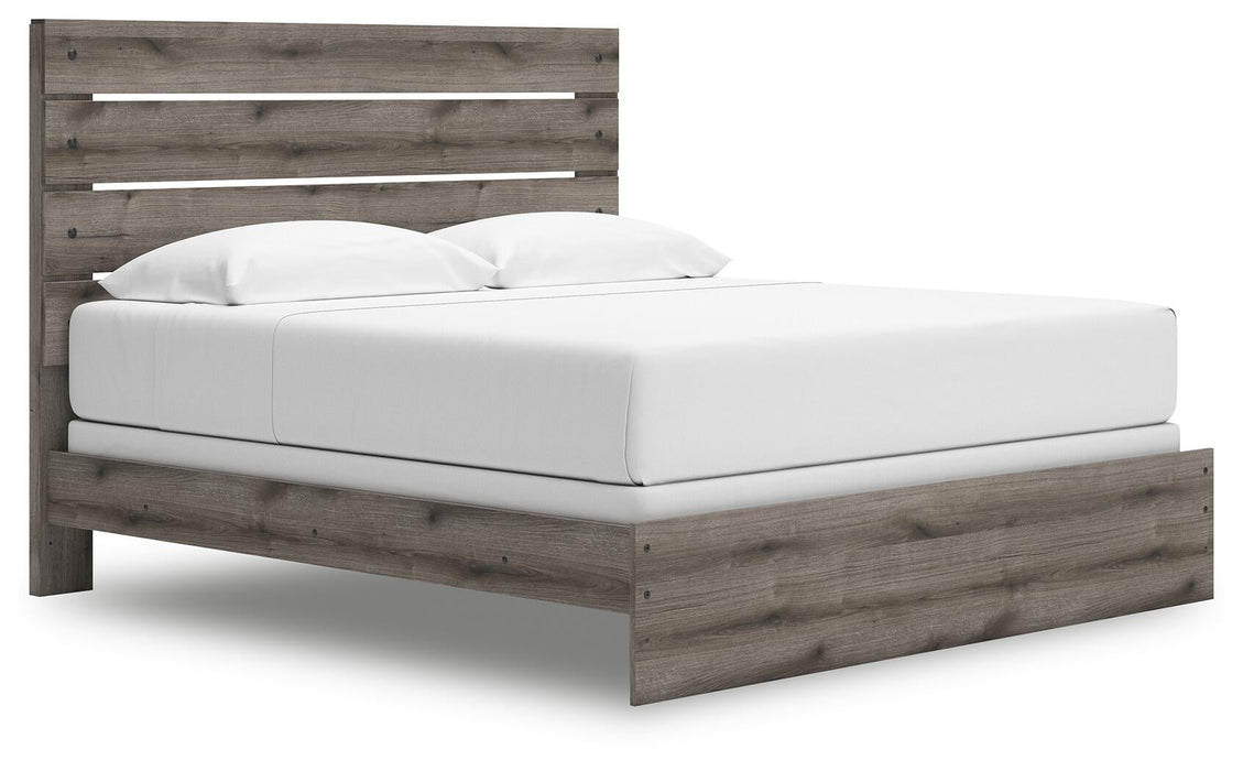 Urbanoore King Panel Bed, Dresser and Mirror