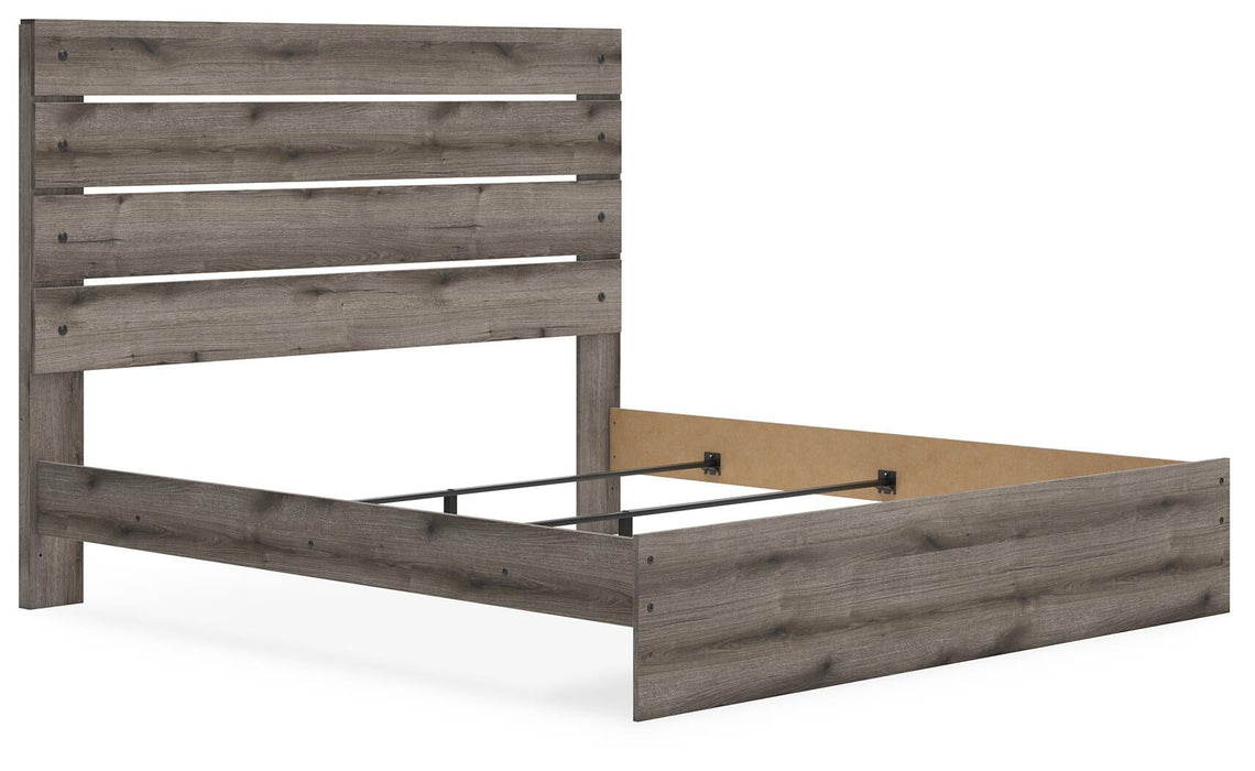 Urbanoore King Panel Bed, Dresser and Mirror