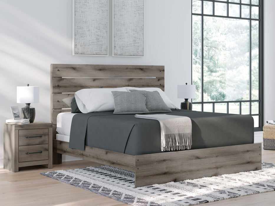 Urbanoore King Panel Bed, Dresser and Mirror
