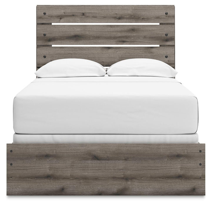 Urbanoore Full Panel Bed, Dresser, Mirror and Nightstand
