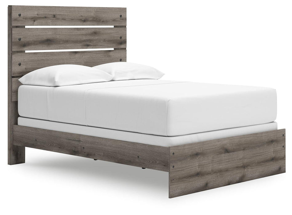 Urbanoore Full Panel Bed, Dresser, Mirror and Nightstand