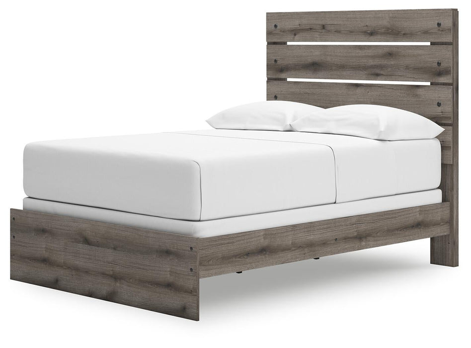 Urbanoore Full Panel Bed, Dresser, Mirror and Nightstand