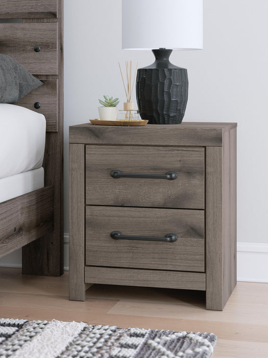 Urbanoore Full Panel Bed, Dresser, Mirror and Nightstand