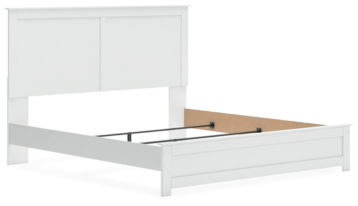 Bostwick Shoals King Panel Bed, Dresser and Mirror