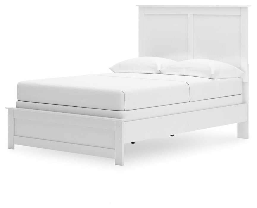 Bostwick Shoals Full Panel Bed, Dresser, Mirror, Chest and Nightstand