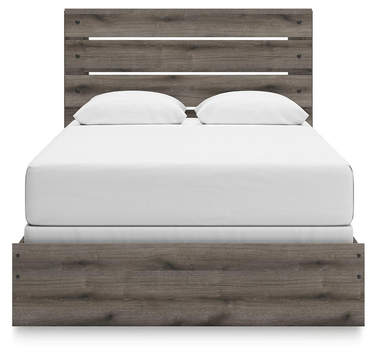 Urbanoore Queen Panel Bed, Dresser, Mirror, Chest and Nightstand