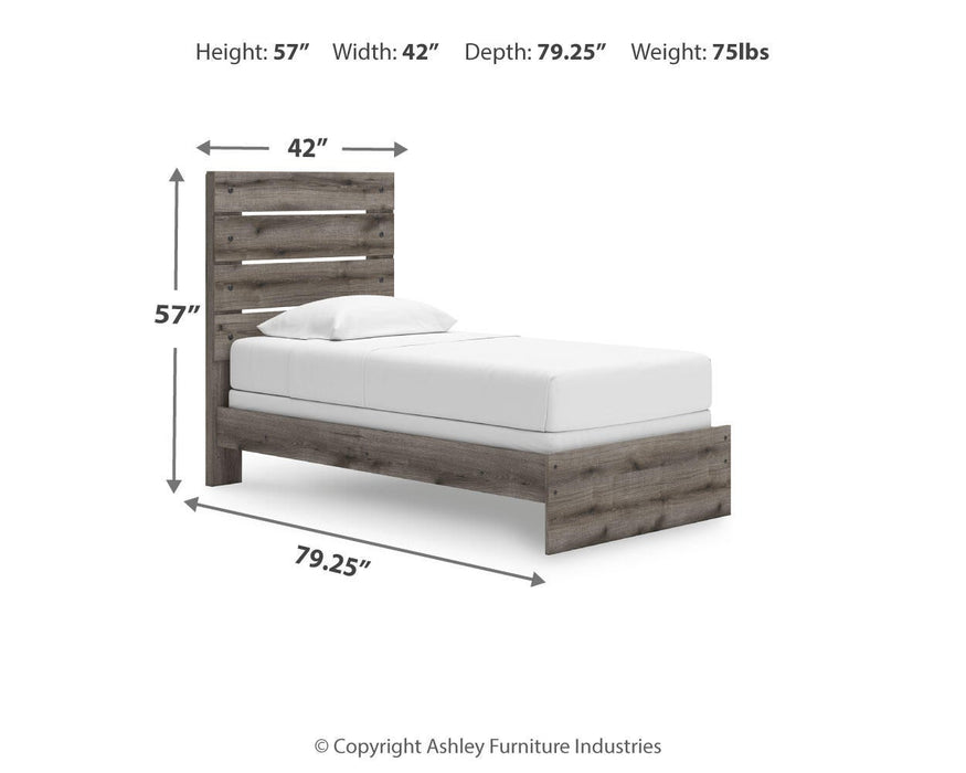 Urbanoore Twin Panel Bed, Dresser and Mirror