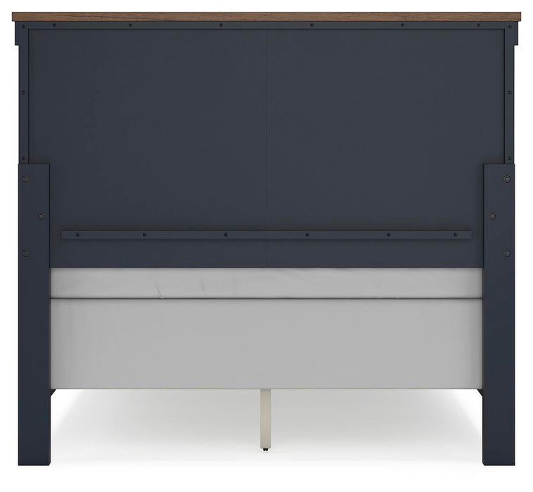 Landocken Full Panel Headboard, Dresser and Mirror