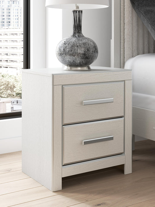 Birmonton Queen Upholstered Panel Bed, Dresser, Mirror, Chest and Nightstand