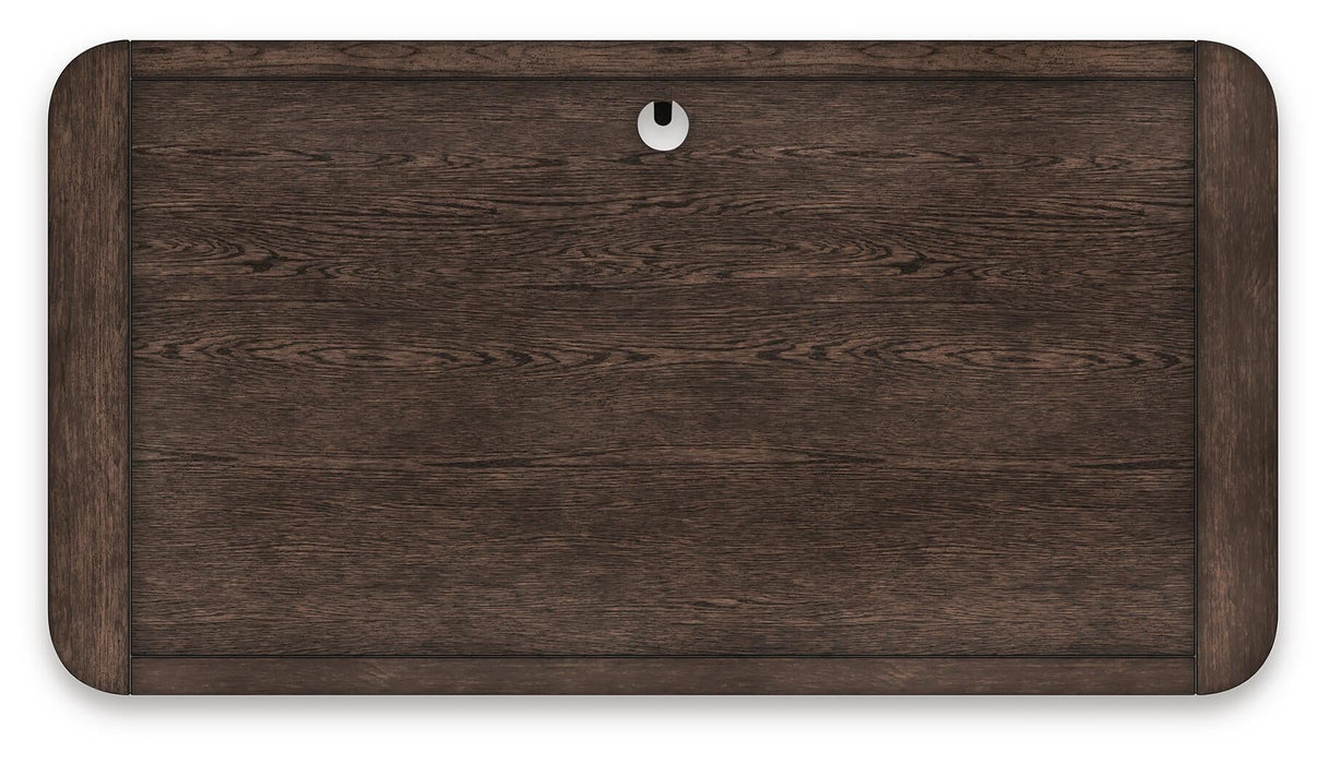 Breckington Home Office Desk with Chair and Storage