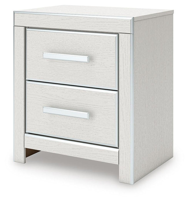 Birmonton Queen Upholstered Bed, Dresser, Mirror and Nightstand