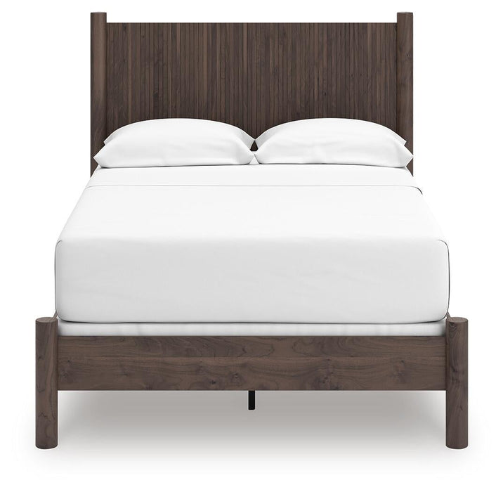 Cadmori Full Panel Bed, Dresser, Mirror and Nightstand
