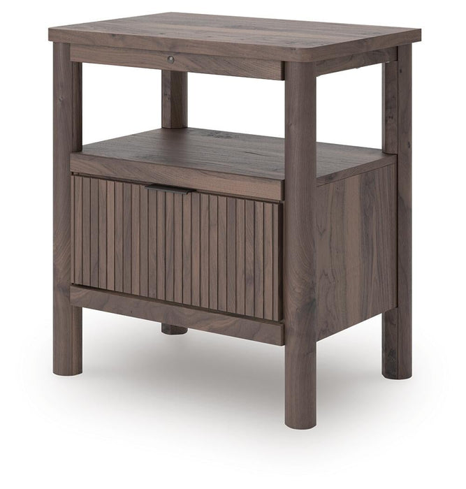 Cadmori Full Panel Bed, Dresser, Mirror and Nightstand
