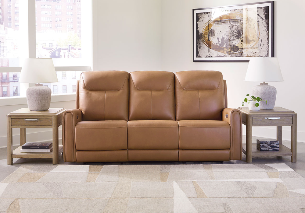 Leather Power Reclining Set - LAST ONE