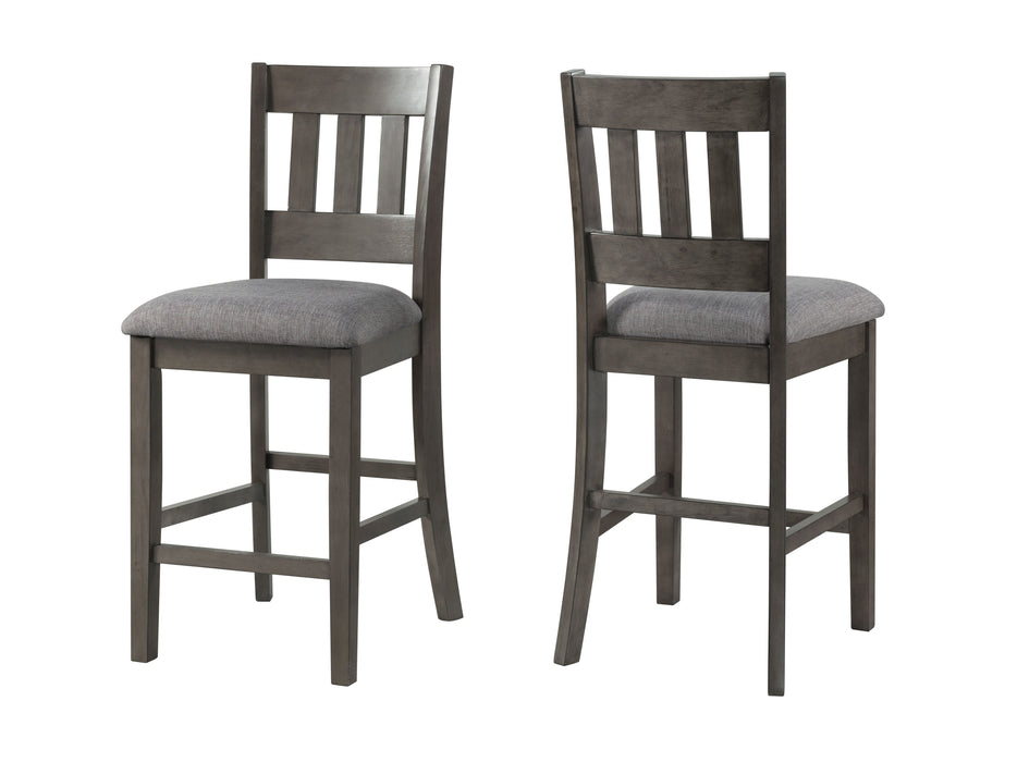 Ithaca Gray 5 Piece Counter Height Dining Set